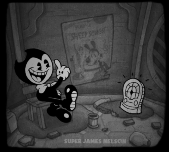 A short Bendy looping animation